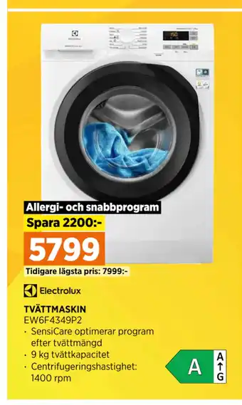 Power TVÄTTMASKIN erbjuda