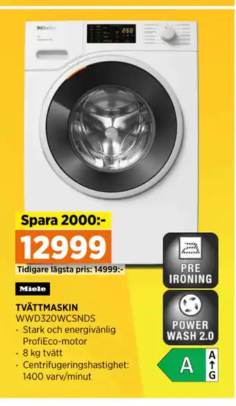 Power TVÄTTMASKIN erbjuda
