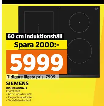 Power INDUKTIONSHÄLL erbjuda