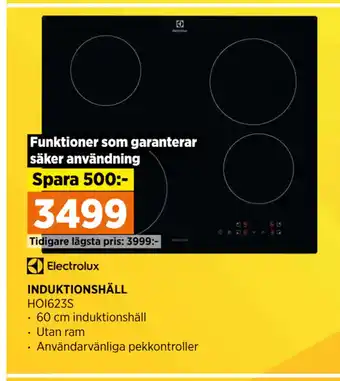 Power INDUKTIONSHÄLL erbjuda