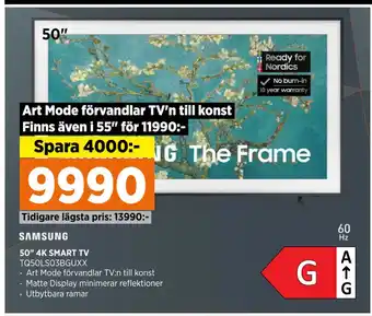 Power 50 4K SMART TV erbjuda
