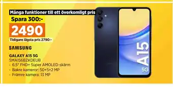 Power GALAXY A15 5G erbjuda