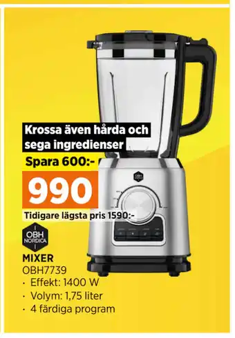 Power MIXER erbjuda