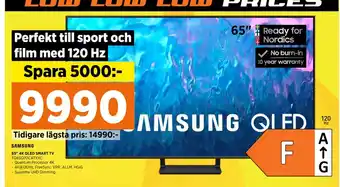 Power 65 4K QLED SMART TV erbjuda
