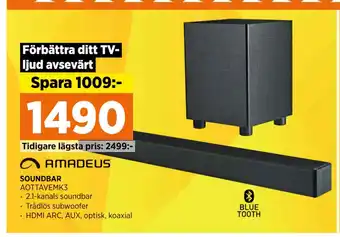 Power SOUNDBAR erbjuda