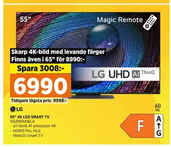 Power 55 4K LED SMART TV erbjuda