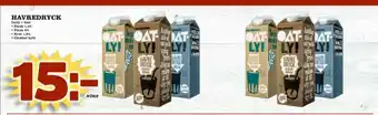 Matdax Oatly Havredryck erbjuda