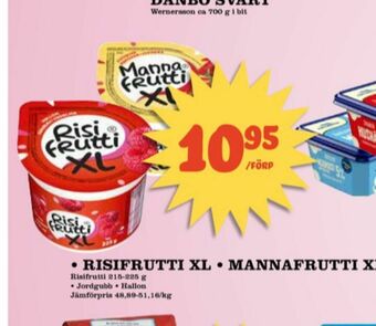 Matdax Risifrutti Mellanmål erbjuda