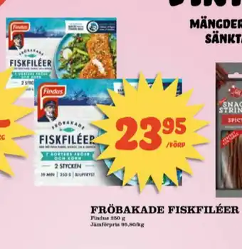 Matdax Findus Fiskrätter erbjuda