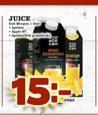 Matdax God Morgon Juice erbjuda