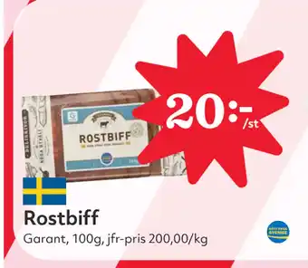 Hemköp Rostbiff erbjuda