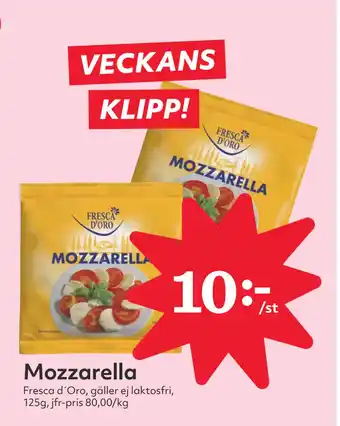 Hemköp Mozzarella erbjuda