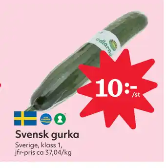 Hemköp Svensk gurka erbjuda