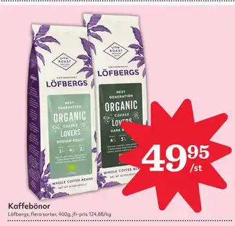 Hemköp Kaffebönor erbjuda