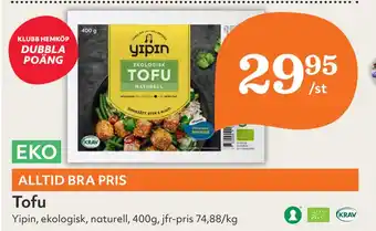 Hemköp Tofu erbjuda