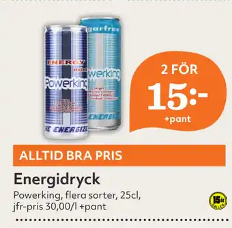 Hemköp Energidryck erbjuda
