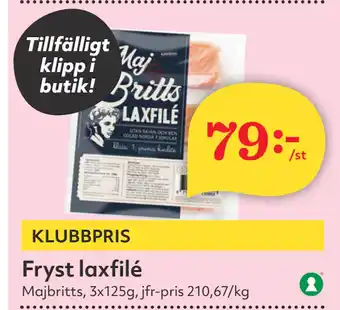 Hemköp Fryst laxfilé erbjuda