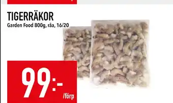 Matdax TIGERRÄKOR erbjuda