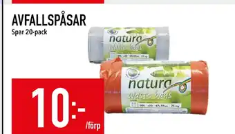 Matdax AVFALLSPÅSAR erbjuda