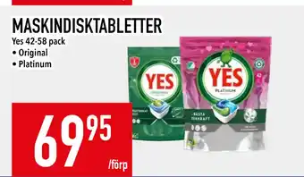Matdax MASKINDISKTABLETTER erbjuda