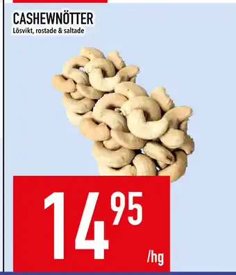 Matdax CASHEWNÖTTER erbjuda