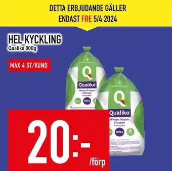 Matdax HEL KYCKLING erbjuda