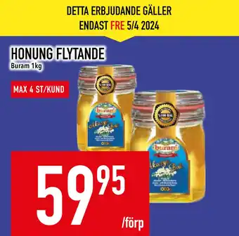 Matdax HONUNG FLYTANDE erbjuda