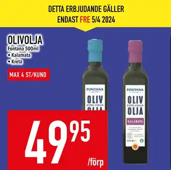 Matdax OLIVOLJA erbjuda