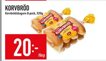 Matdax KORVBRÖD erbjuda