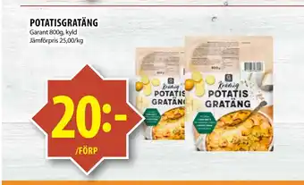 Matvärlden Tensta POTATISGRATÄNG erbjuda