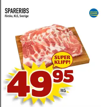 Nya Pulsen SPARERIBS erbjuda
