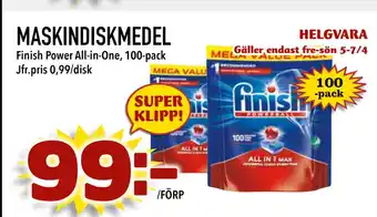 Nya Pulsen MASKINDISKMEDEL erbjuda