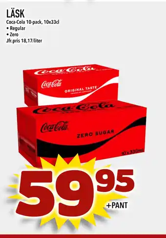 Supergrossen LÄSK erbjuda