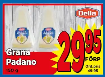 Supergrossen Grana Padano erbjuda