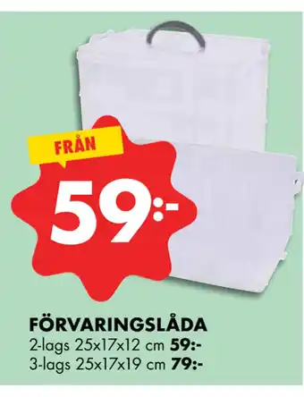 ÖoB FÖRVARINGSLÅDA erbjuda