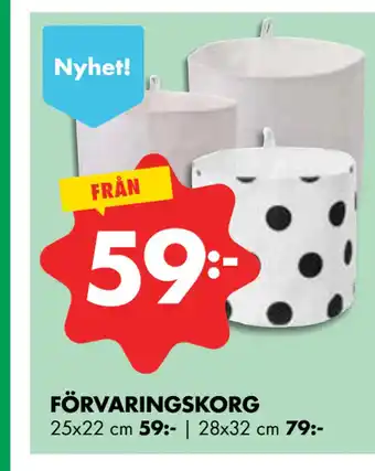 ÖoB FÖRVARINGSKORG erbjuda