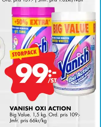 ÖoB VANISH OXI ACTION erbjuda