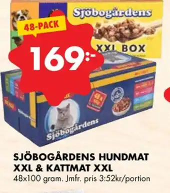 ÖoB Sjöbogården kattmat erbjuda