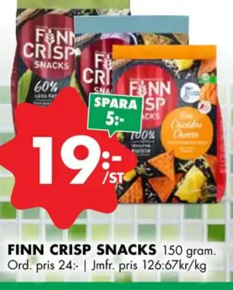 ÖoB Finn crisp rågbröd snacks erbjuda