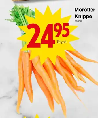 Matöppet Jm chark morötter erbjuda