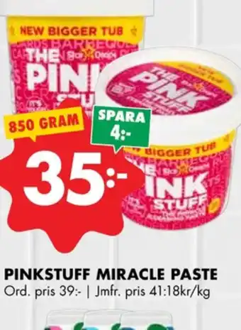 ÖoB The pink stuff rengöringsmedel erbjuda