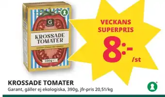 Tempo Garant tomater erbjuda