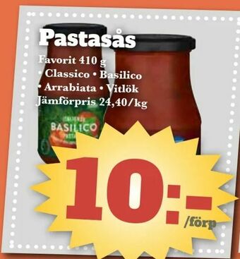 Bonum Matmarknad Pastasås erbjuda