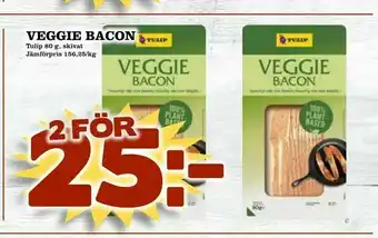 Bonum Matmarknad Veggie bacon erbjuda