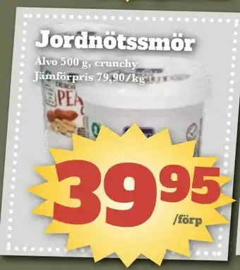 Jordnötssmör