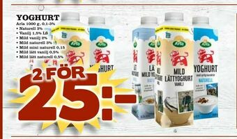 Bonum Matmarknad Yoghurt erbjuda