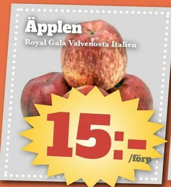 Bonum Matmarknad Äpplen erbjuda