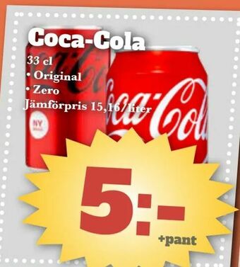 Bonum Matmarknad Coca-Cola erbjuda
