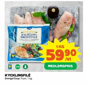 Coop Extra Kycklingfilé erbjuda