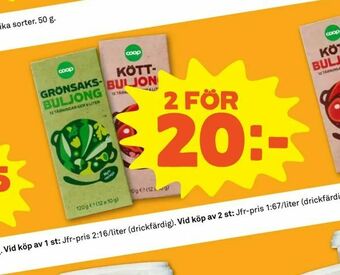 Coop Forum Buljong erbjuda